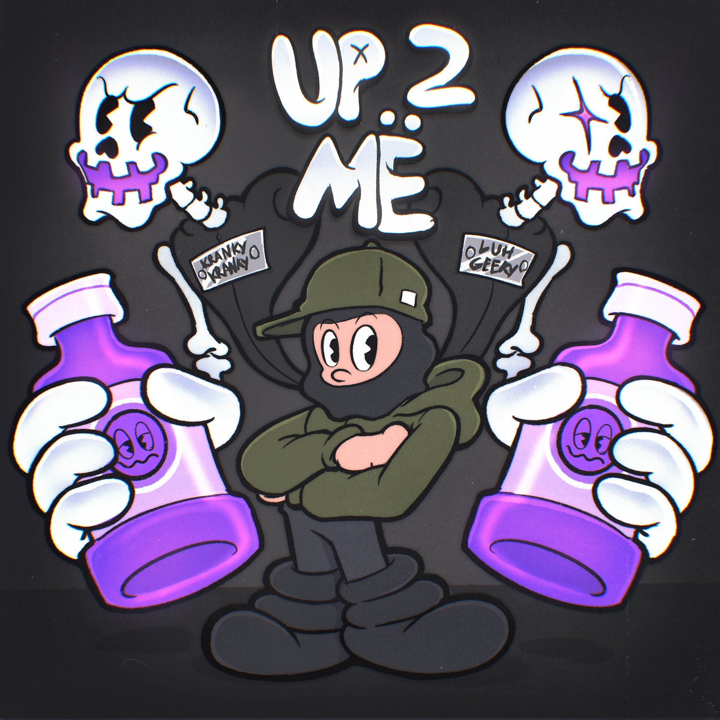 "Up 2 MË " Art Print