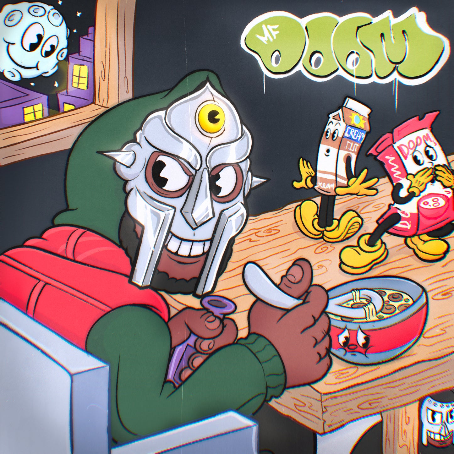 "MM...FOOD" Art Print