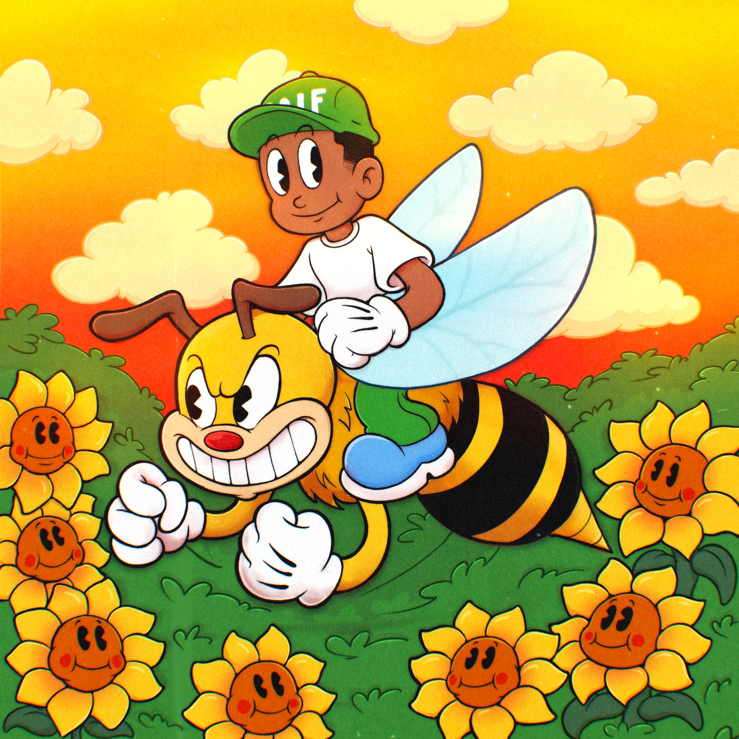 "FLOWERBOY" Art Print