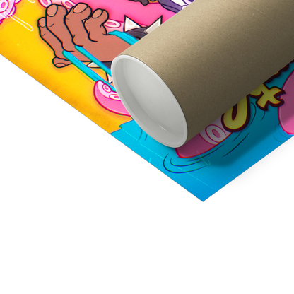 "SQUIDTASTIC" Art Print